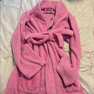 Pink Smiley Face House Coat